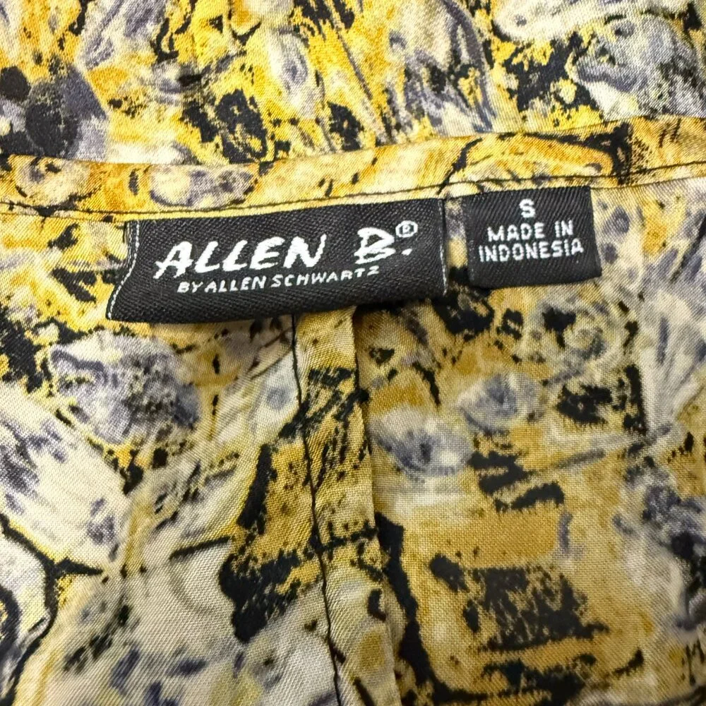 Allen‎ B. by Allen B. Shwartz Blouse SZ Small Whimsigoth Fairy Asymmetrical - Picture 3 of 12